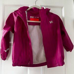 Helly Hansen rain coat with hood